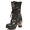 New Rock - MTR003S1 Boots - Black/Silver coloured Product image
